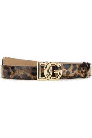 Dolce & Gabbana Dames, Accessoires, Veelkleurig, Maat: 80 CM Leer