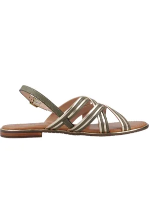 Geox Dames, Schoenen, Groen, Maat: 39 1/2 EU Leer