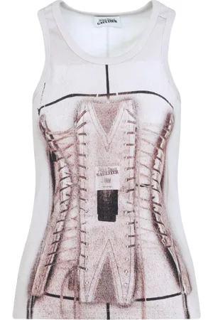Jean Paul Gaultier Dames, Tops, Veelkleurig, Maat: S