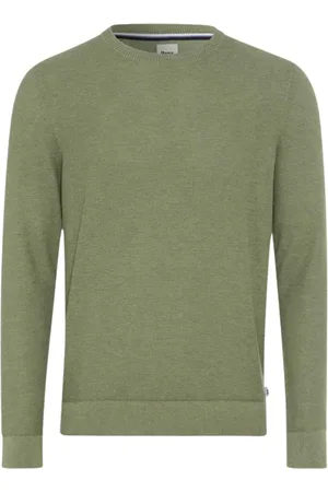 Brax Heren, Truien, Groen, Maat: 2XL
