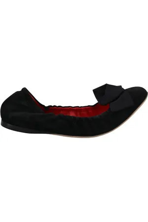 Dolce & Gabbana Dames, Schoenen, Zwart, Maat: 37 EU Suède