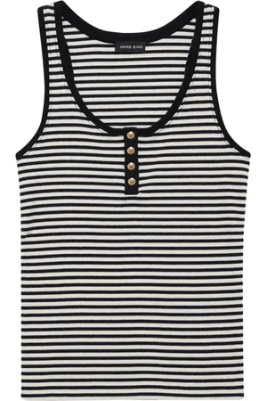 ANINE BING Dames, Tops, Zwart, Maat: XS