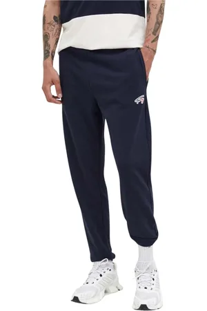 Tommy Hilfiger Heren, Broeken, Blauw, Maat: XL Katoen