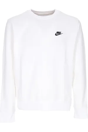 Nike Heren, Sweatshirts & Hoodies, Wit, Maat: 3XL Katoen