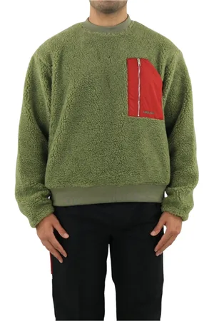 AMBUSH Heren, Sweatshirts & Hoodies, Groen, Maat: M Fleece