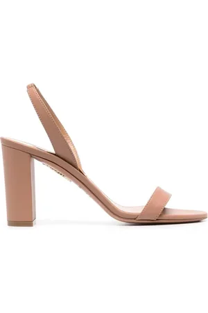 Aquazzura Dames, Schoenen, Roze, Maat: 40 EU Leer