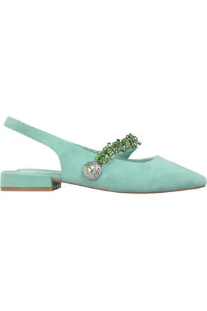 Alma en Pena Dames, Schoenen, Groen, Maat: 37 EU Leer