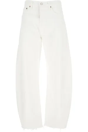AGOLDE Dames, Jeans, Wit, Maat: W25 Denim