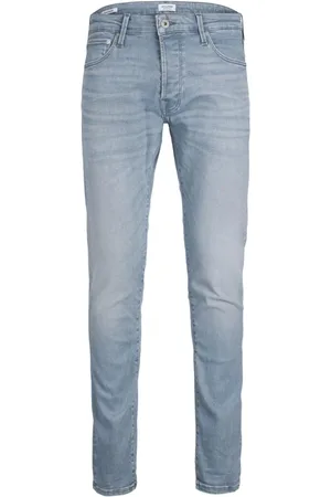 JACK & JONES Heren, Jeans, Blauw, Maat: W36 L32 Katoen
