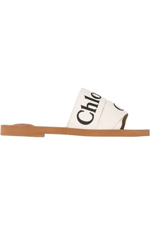 Chloé Dames, Schoenen, Wit, Maat: 35 EU Leer