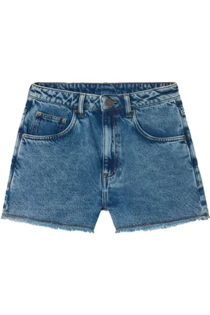 American Vintage Dames, Korte broeken, Blauw, Maat: S