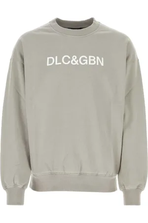Dolce & Gabbana Heren, Sweatshirts & Hoodies, Grijs, Maat: XS Katoen