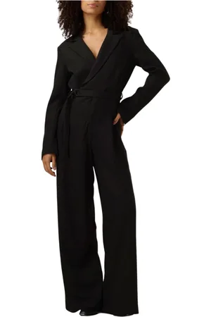 NOTRE-V Dames, Jumpsuits & Playsuits, Zwart, Maat: S