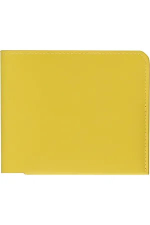 DRIES VAN NOTEN Heren, Accessoires, Geel, Maat: ONE Size Leer