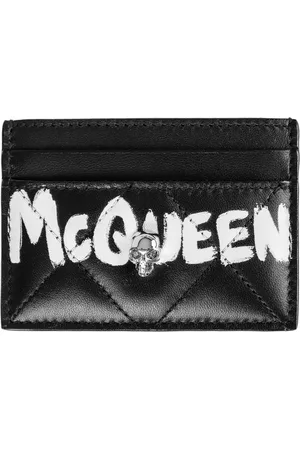 Alexander McQueen Dames, Accessoires, Zwart, Maat: ONE Size Leer
