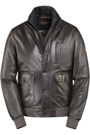 MOORER Heren, Jassen, Bruin, Maat: XL