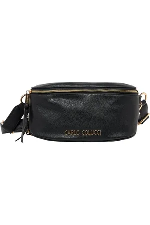 Carlo Colucci Dames, Tassen, Zwart, Maat: ONE Size