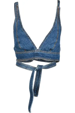 Etro Dames, Tops, Blauw, Maat: S Katoen