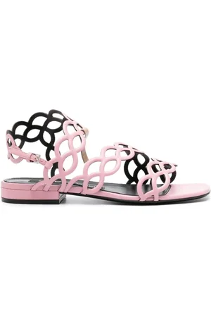 Sergio Rossi Dames, Schoenen, Roze, Maat: 37 EU Leer