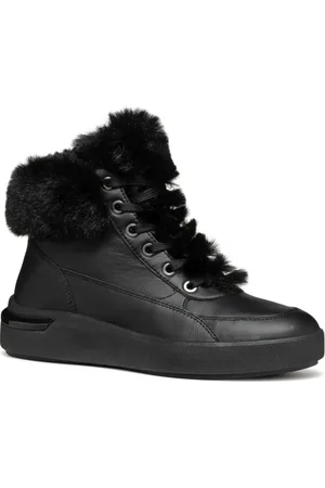 Geox Dames, Schoenen, Zwart, Maat: 39 EU Leer