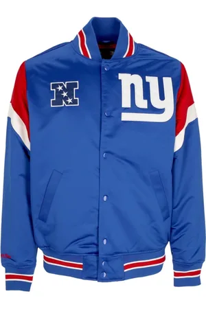 Mitchell & Ness Heren, Jassen, Blauw, Maat: L Poliester