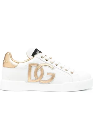 Dolce & Gabbana Dames, Schoenen, Wit, Maat: 35 1/2 EU Leer