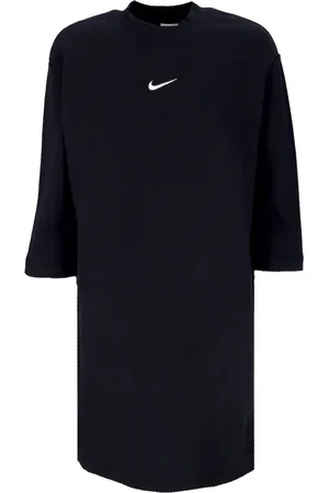 Nike Dames, Jurken, Zwart, Maat: M Fleece