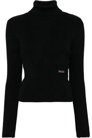 Patou Dames, Truien, Zwart, Maat: XS Wol
