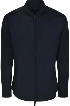 Giorgio Armani Heren, Overhemden, Zwart, Maat: 2XL