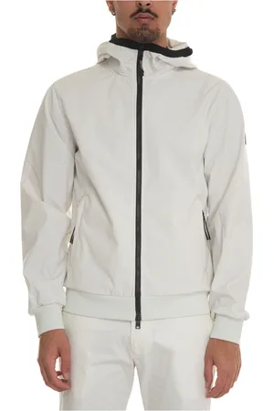 Woolrich Heren, Sweatshirts & Hoodies, Wit, Maat: 2XL Wol