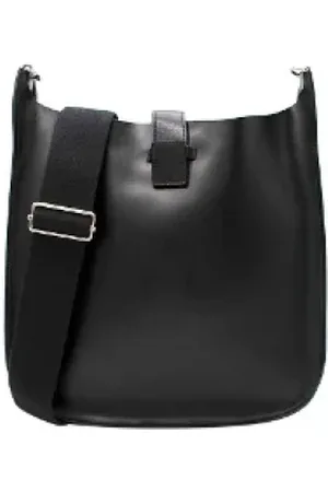 Hermès Dames, Pre-owned, Zwart, Maat: ONE Size Leer