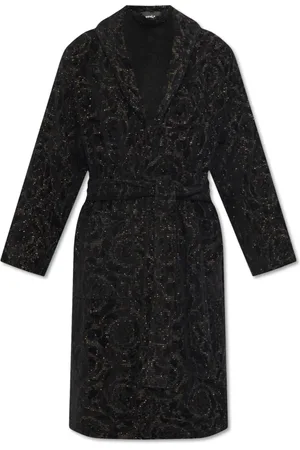 VERSACE Heren, Nachtkleding & Lounge, Zwart, Maat: XL Katoen