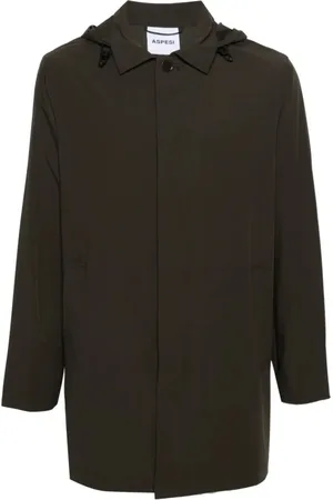 Aspesi Heren, Jassen, Groen, Maat: M Nylon