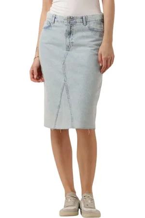 Envii Dames, Rokken, Blauw, Maat: S Katoen
