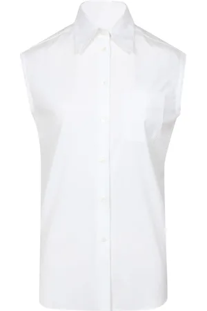 Nº21 Dames, Blouses & Shirts, Wit, Maat: S Katoen
