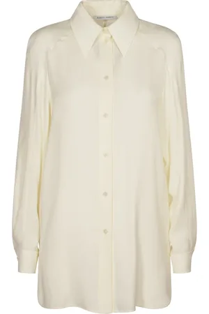 Alberta Ferretti Dames, Blouses & Shirts, Wit, Maat: XS