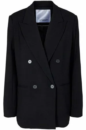 Co`Couture Dames, Jassen, Zwart, Maat: XS Poliester