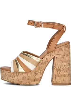 NOTRE-V Dames, Schoenen, Bruin, Maat: 38 EU Leer