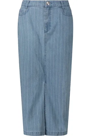 Tramontana Dames, Rokken, Blauw, Maat: XL Denim