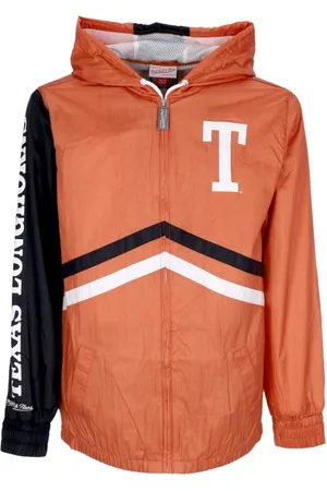 Mitchell & Ness Heren, Jassen, Oranje, Maat: L Zijde