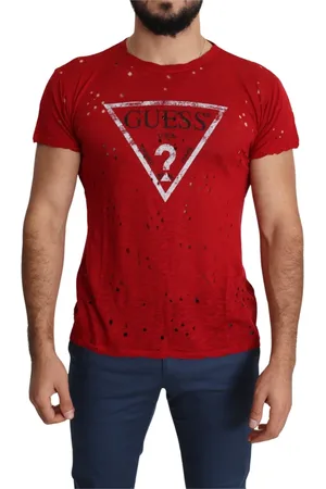 Guess Heren, Tops, Rood, Maat: M Katoen