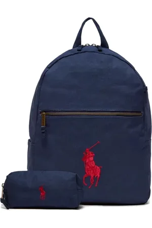 Ralph Lauren Unisex, Tassen, Blauw, Maat: ONE Size Katoen
