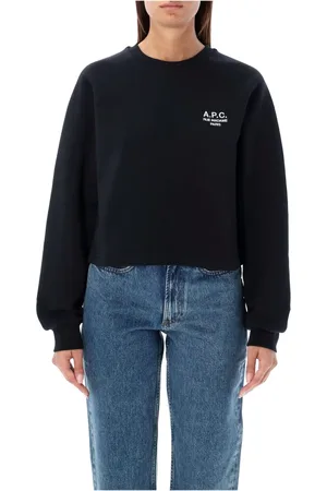 A.P.C. Dames, Sweatshirts & Hoodies, Zwart, Maat: XL