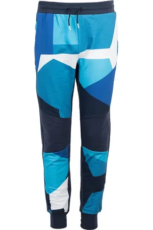 Bikkembergs Heren, Broeken, Blauw, Maat: M