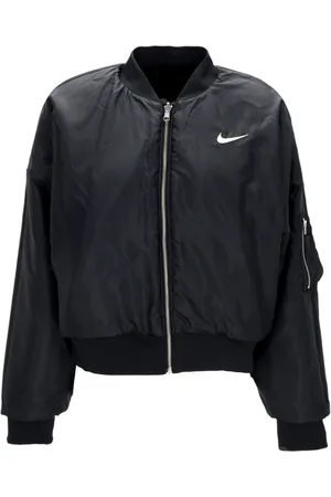 Nike Dames, Jassen, Zwart, Maat: L Poliester
