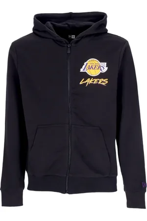New Era Heren, Sweatshirts & Hoodies, Zwart, Maat: S Katoen