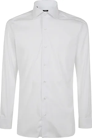 BARBA Heren, Overhemden, Wit, Maat: 5XL