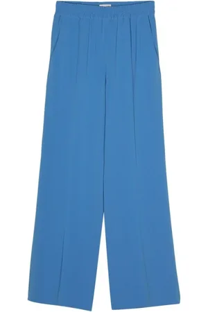 ALBERTO BIANI Dames, Broeken, Blauw, Maat: L Zijde