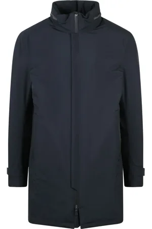 HERNO Heren, Mantels, Blauw, Maat: L Nylon