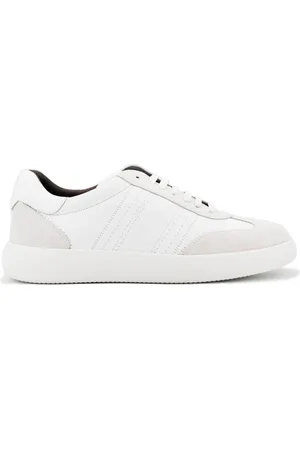 BRIONI Heren, Schoenen, Wit, Maat: 42 1/2 EU Suède